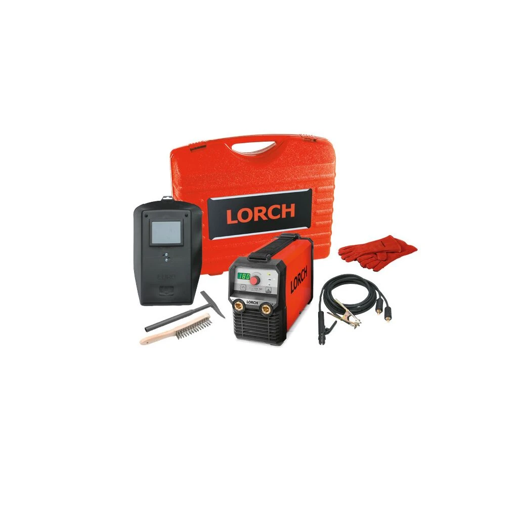 LORCH Elektroden-Schweißgerät Inverter Set (Accu Ready) MicorStick 180 ControlPro Im Set 3 LORCH Elektroden-Schweißgerät Inverter Set (Accu Ready) MicorStick 180 ControlPro Im Set
