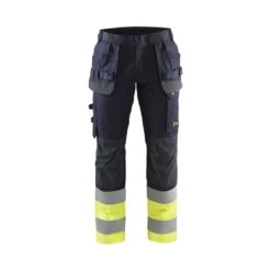 BLAKLÄDERMultinormstretchbundhose Marine/HighVis Gelb -Schweißgeräte Rabatt 148715128933 391312