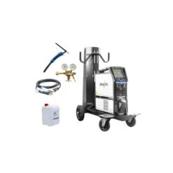 EWM WIG-Schweißgerät Tetrix XQ 230 Puls DC Comfort 3.0 5Pol., 230 V, Set Mit 8 M Brenner + Fahrwagen