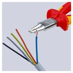 KNIPEX Rundzange Verchromt, VDE 160mm 2-Komponenten-Griff Nr. 22 06 160 -Schweißgeräte Rabatt 2206160 01 F A 01 682445