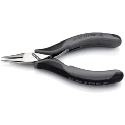 KNIPEX Elektronik-Greifzange ESD 115mm Flach-runde Backen -Schweißgeräte Rabatt 3522115ESD 02 2 682640