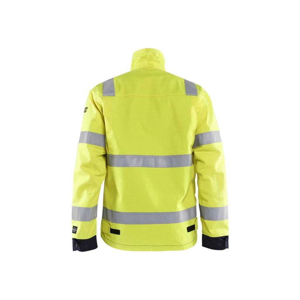 BLAKLÄDERMultinorm Arbeitsjacke HighVis Gelb/marine 6 BLAKLÄDERMultinorm Arbeitsjacke HighVis Gelb/marine – Bild 4