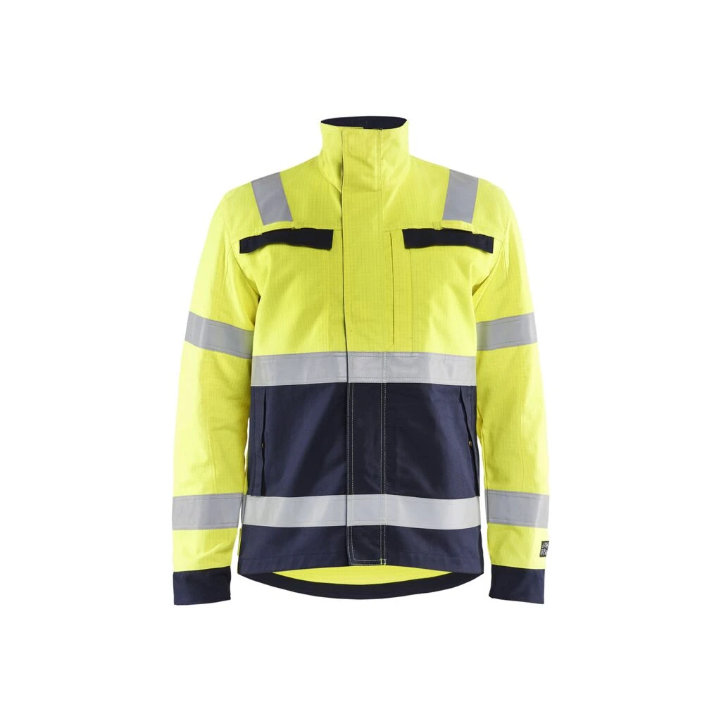 BLAKLÄDERMultinorm Arbeitsjacke HighVis Gelb/marine 5 BLAKLÄDERMultinorm Arbeitsjacke HighVis Gelb/marine – Bild 3