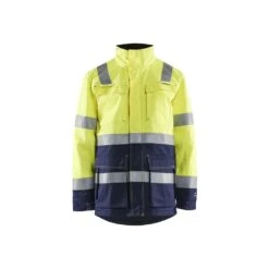 BLAKLÄDER Multinormwinterparka 4467 HighVis Gelb/marine (Arbeitsjacke)
