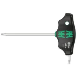 WERA T-Griff-Schraubendreher-Satz, Mit Seitenantrieb T20x100mm ,mit Seitenantrieb