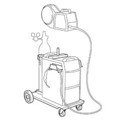 ESAB Fahrwagen Aristo-Mig Nr. 0458530880