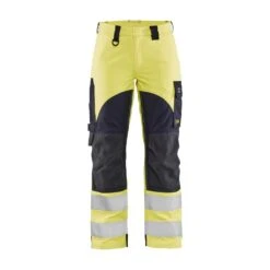 BLAKLÄDERDamenmultinormbundhose HighVis Gelb/marine