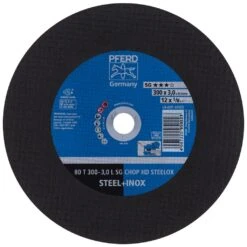 PFERD Labor-Trennscheibe SG CHOP HD STEELOX 80 T 300-3,0 L / 25,4