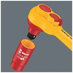 WERA Steckschlüssel-Garnitur ZYKLOP 3/8" 17-teilig, VDE -Schweißgeräte Rabatt 8007 kugelverriegelung 673603