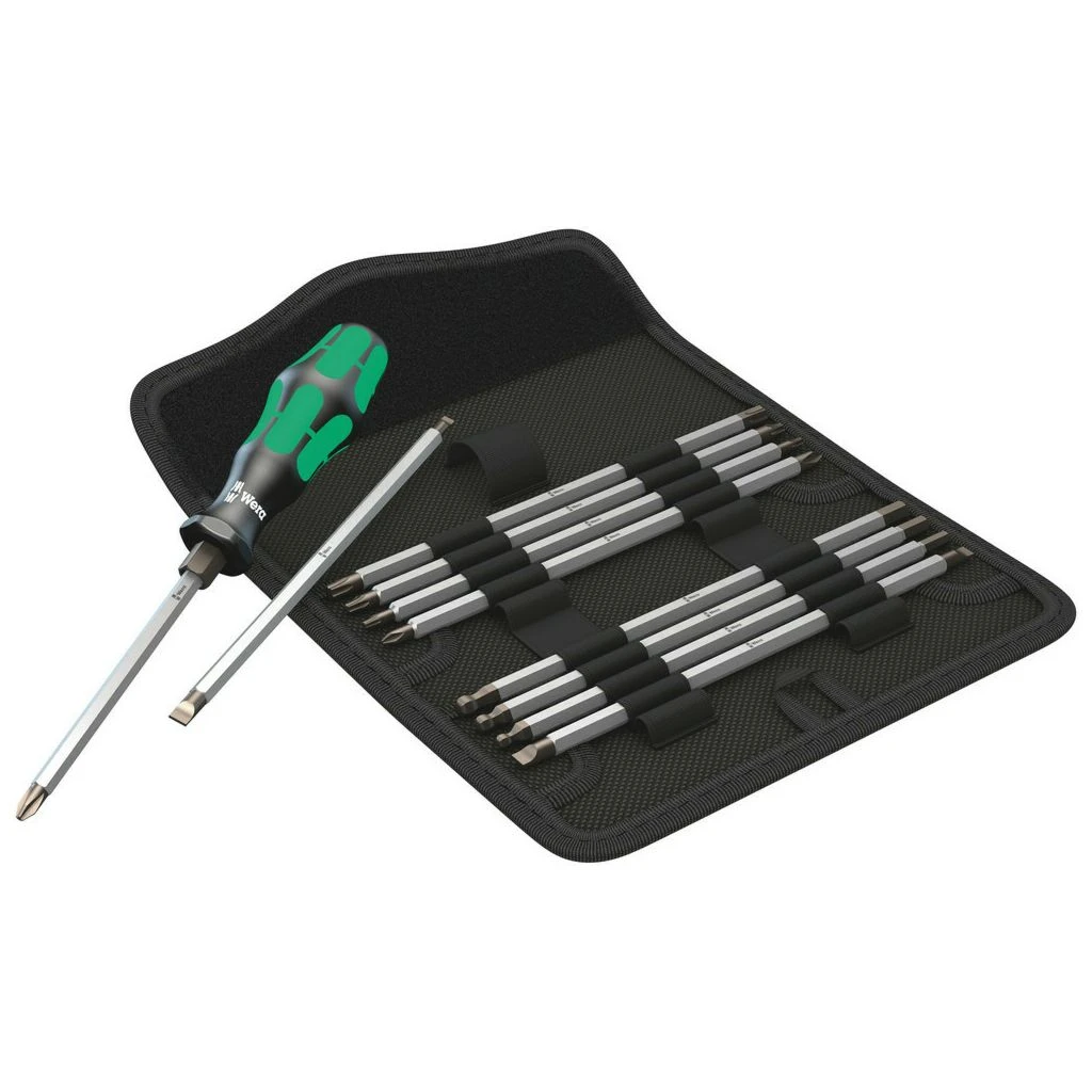 WERA Vario-Schraubendreher-Satz Nr. 88, 11-teilig, In Falttasche 3 WERA Vario-Schraubendreher-Satz Nr. 88, 11-teilig, In Falttasche