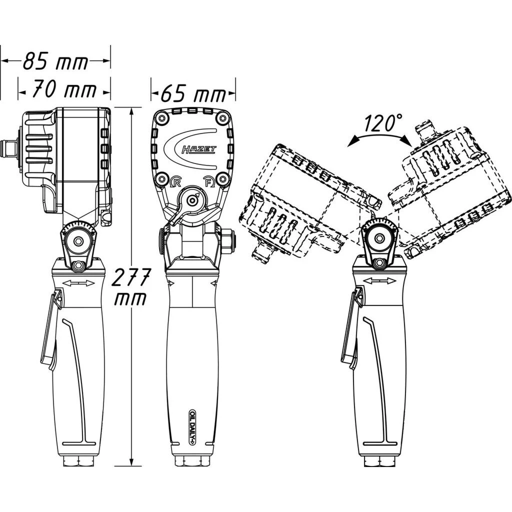 HAZET Schlagschrauber 9012ATT 15 HAZET Schlagschrauber 9012ATT – Bild 13