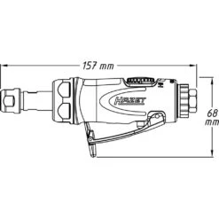 HAZET Stabschleifer, Gerade 9032N-1 -Schweißgeräte Rabatt 9032n 1 skizze 689204