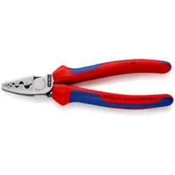 KNIPEX Aderendhülsenzange 180mm 0,25-16qmm 2-Komponenten-Griff Nr. 97 72 180