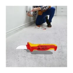 KNIPEX Kabelmesser VDE 180mm Klinge 50mm Nr. 98 52 180 -Schweißgeräte Rabatt 9852 02 3 ki schaltschrankkasten 710928