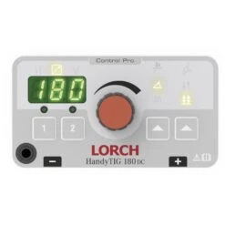 LORCH WIG-Schweißgerät HandyTIG 180 AC/DC Control Pro 180 A / 230 V Mit WIG-Montagepack (Schweißgerät) -Schweißgeräte Rabatt Lorch HandyTIG180 Bedienfeld DC CP 636379