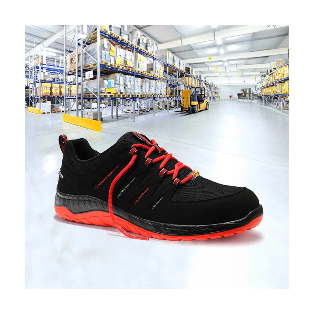ELTEN Sicherheitshalbschuh MADDOX Black-red Low S3 (Arbeitsschuh) 4 ELTEN Sicherheitshalbschuh MADDOX Black-red Low S3 (Arbeitsschuh) – Bild 2
