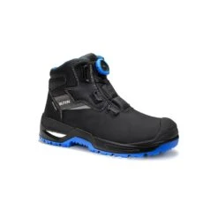 ELTEN Sicherheitsschuh Hoch STEFANO XXSG BOA® Black-blue Mid ESD S3 (Arbeitsschuh Hoch)