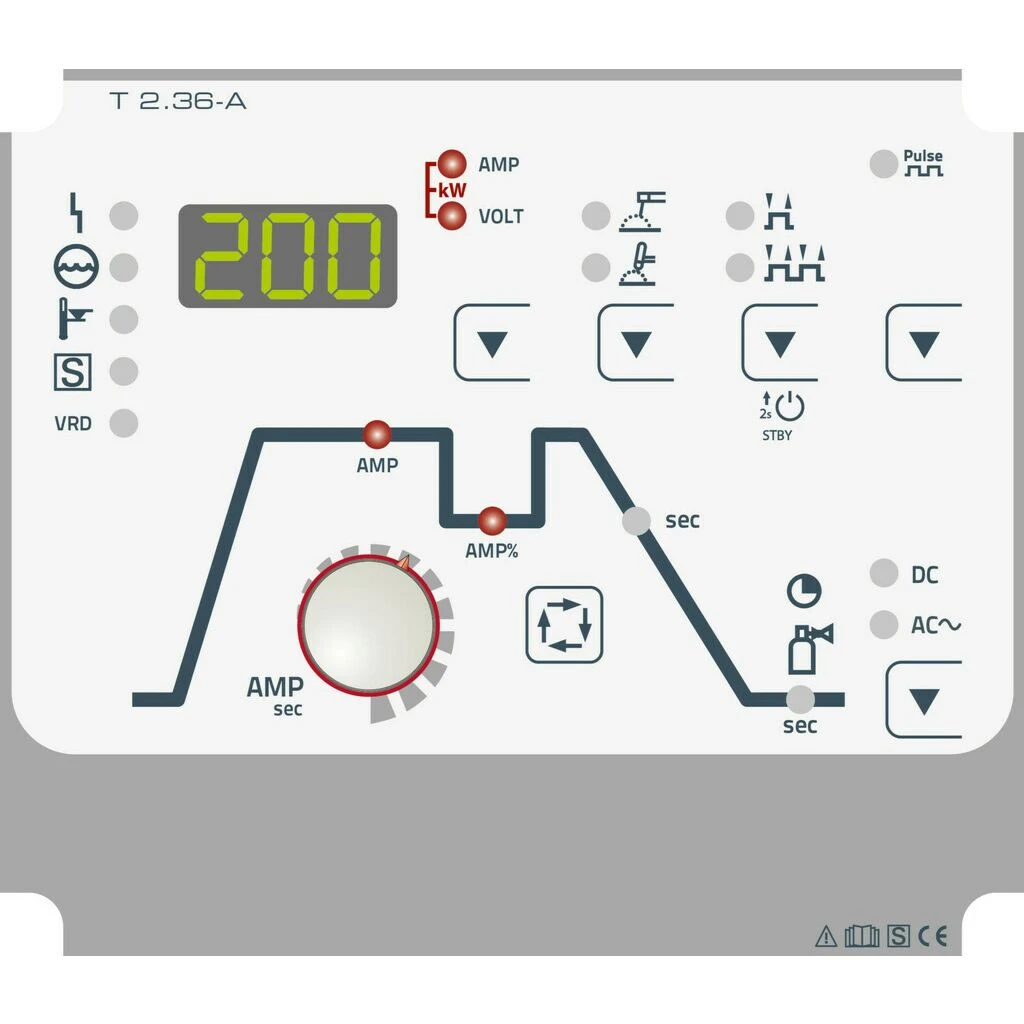 EWM WIG-Schweißgerät Picotig 200 AC/DC 5Pol. TG Tragbar, Gasgekühlt - Schweißinverter (Schweißgerät) 5 EWM WIG-Schweißgerät Picotig 200 AC/DC 5Pol. TG Tragbar, Gasgekühlt - Schweißinverter (Schweißgerät) – Bild 3