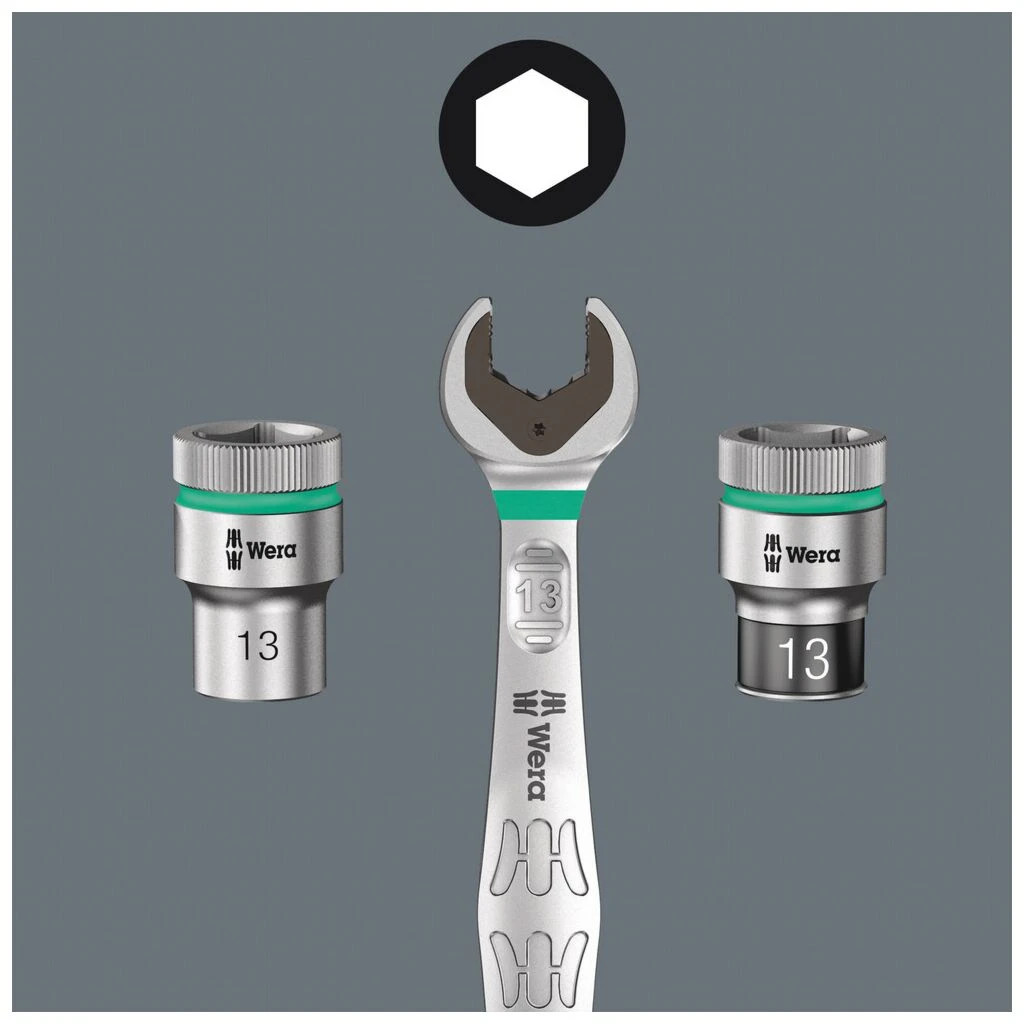 WERA Ringmaulschlüssel-Satz JOKER 11-teilig, 8-19mm, In Falttasche 12 WERA Ringmaulschlüssel-Satz JOKER 11-teilig, 8-19mm, In Falttasche – Bild 10
