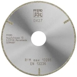PFERD Diamant-Trennscheibe D1A1R 115-2-22,2 D427 GA G Nr. 68411238