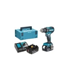 MAKITA Akku-Bohrschrauber 18 V / 5,0 Ah DDF485RTJ, 2 Akkus + Ladegerät Im MAKPAC