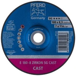 PFERD Schruppscheibe E 180-8 ZIRKON SG CAST Nr. 62217747