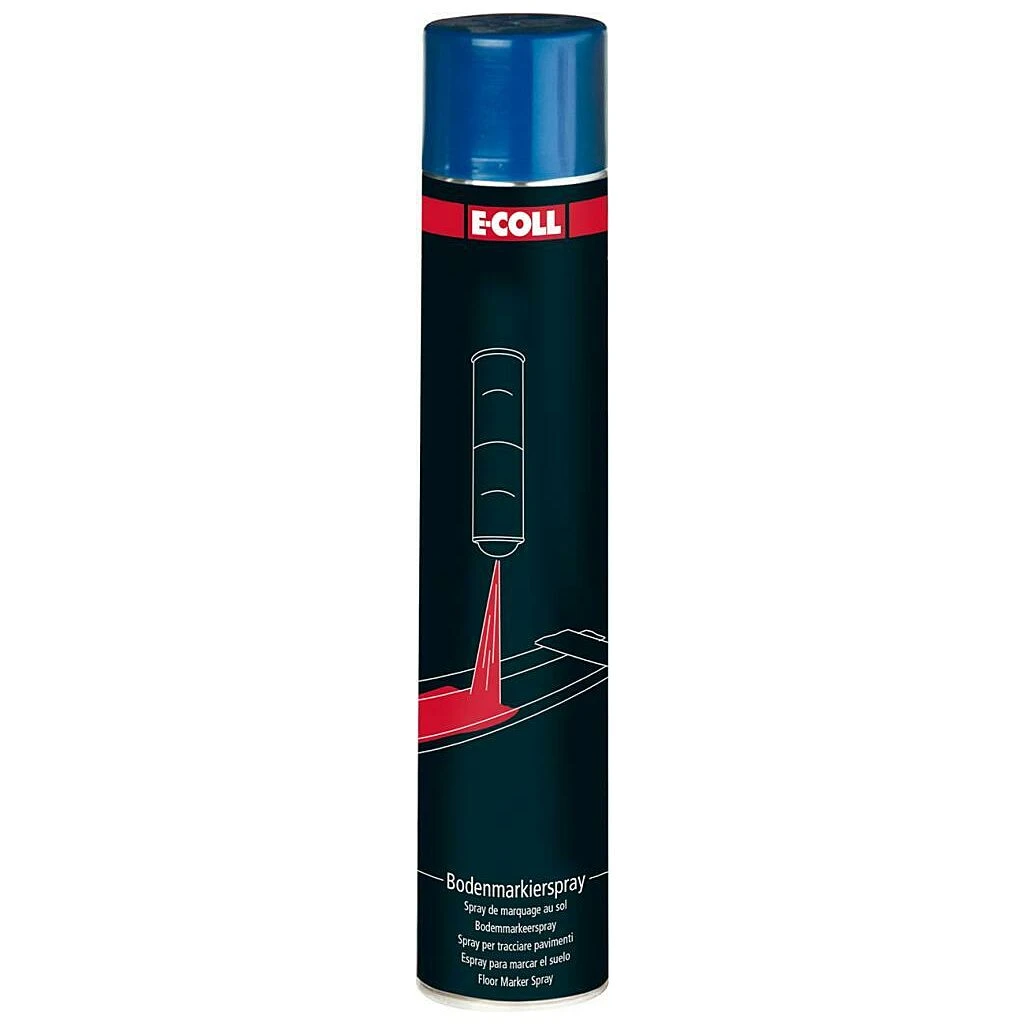 E-COLL Bodenmarkierspray Blau 750 Ml (Baustellenmarkierspray) 3 E-COLL Bodenmarkierspray Blau 750 Ml (Baustellenmarkierspray)