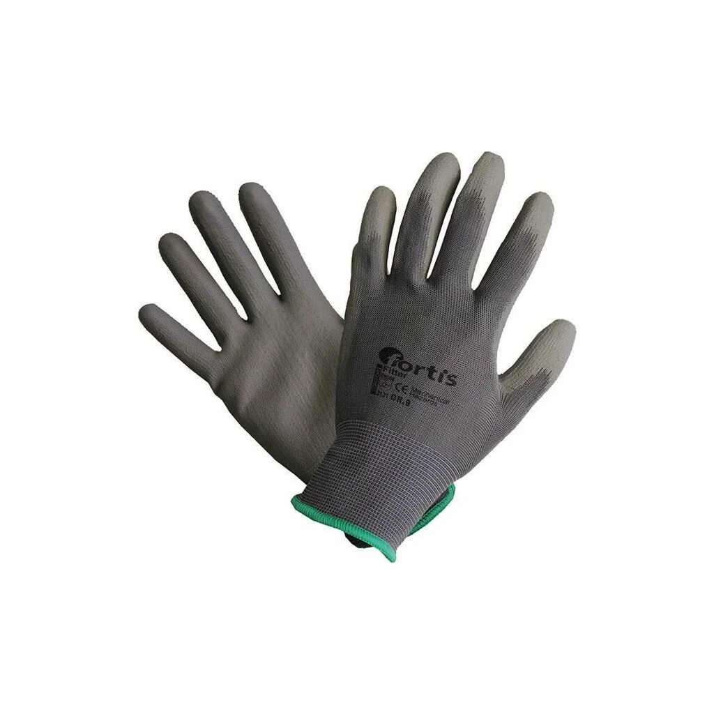 FORTIS Montagehandschuh Fitter Grau (PU/Polyester) 3 FORTIS Montagehandschuh Fitter Grau (PU/Polyester)