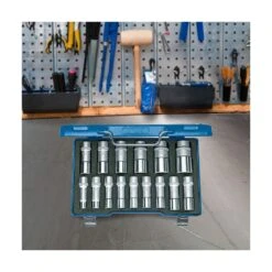 GEDORE Steckschlüsseleinsatz-Garnitur 1/2" 15-tlg. Lang -Schweißgeräte Rabatt lag163187 ki werkbank 712007