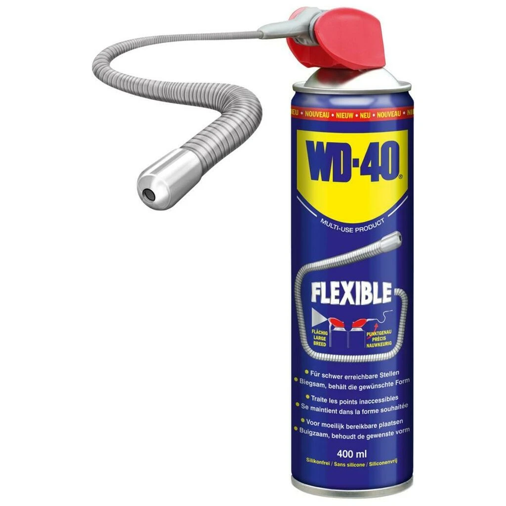 WD-40 Multifunktionspray 400ml, Flexibles Sprührohr 3 WD-40 Multifunktionspray 400ml, Flexibles Sprührohr