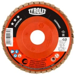 TYROLIT Fächerscheibe CERAMIC Gerade PREMIUM Edelstahl