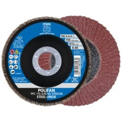 POLIFAN-Fächerscheibe PFC 115 A 40 PSF STEELOX