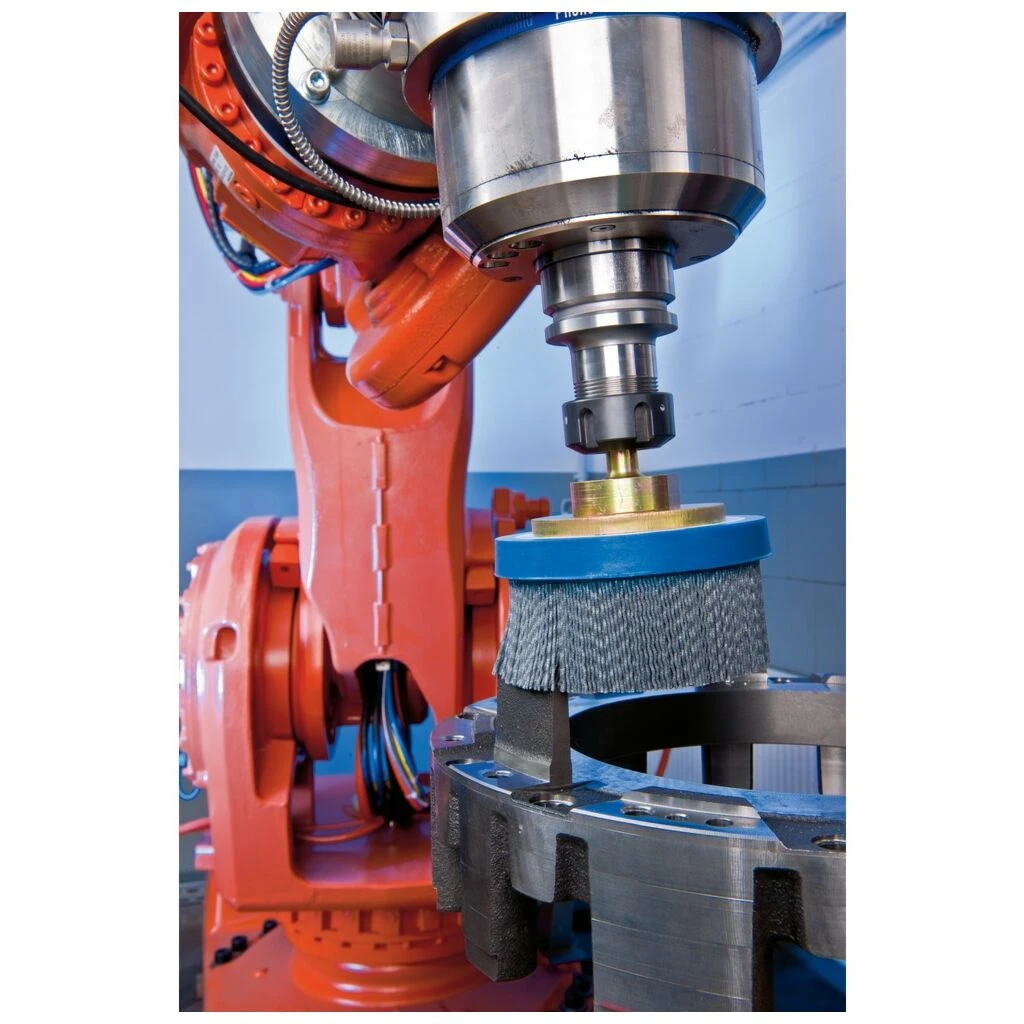 Tellerbürste, Ungezopft DBUR 125/22,2 SiC 320 0,55 5 Tellerbürste, Ungezopft DBUR 125/22,2 SiC 320 0,55 – Bild 3