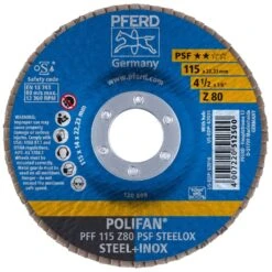 POLIFAN-Fächerscheibe PFF 115 Z 80 PSF STEELOX -Schweißgeräte Rabatt pferd pff 115 z 80 psf steelox rgb 359144