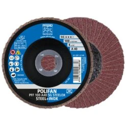 POLIFAN-Fächerscheibe PFF 100 A 40 SG STEELOX/16,0
