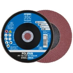 POLIFAN-Fächerscheibe PFF 180 A 60 SG STEELOX