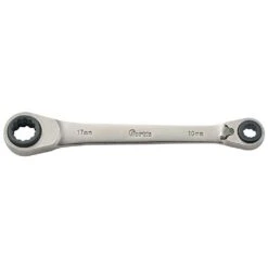 FORTIS Quadro-Ratschenschlüssel 10x13/17x19mm