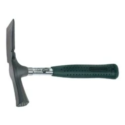 PEDDINGHAUS Maurerhammer Mit Stahlrohrstiel Berliner Form, 600 G, Gerauhte Bahn