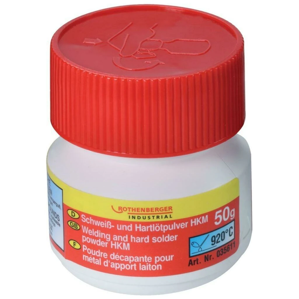 ROTHENBERGER Hartlötpulver SB-Pack Nr.3.5611E 50g 3 ROTHENBERGER Hartlötpulver SB-Pack Nr.3.5611E 50g