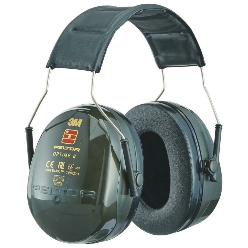 PELTOR Kapselgehörschutz Optime┘ II H520A Mit Kopfbügel, SNR-Wert: 31 DB(A) 3 PELTOR Kapselgehörschutz Optime┘ II H520A Mit Kopfbügel, SNR-Wert: 31 DB(A)