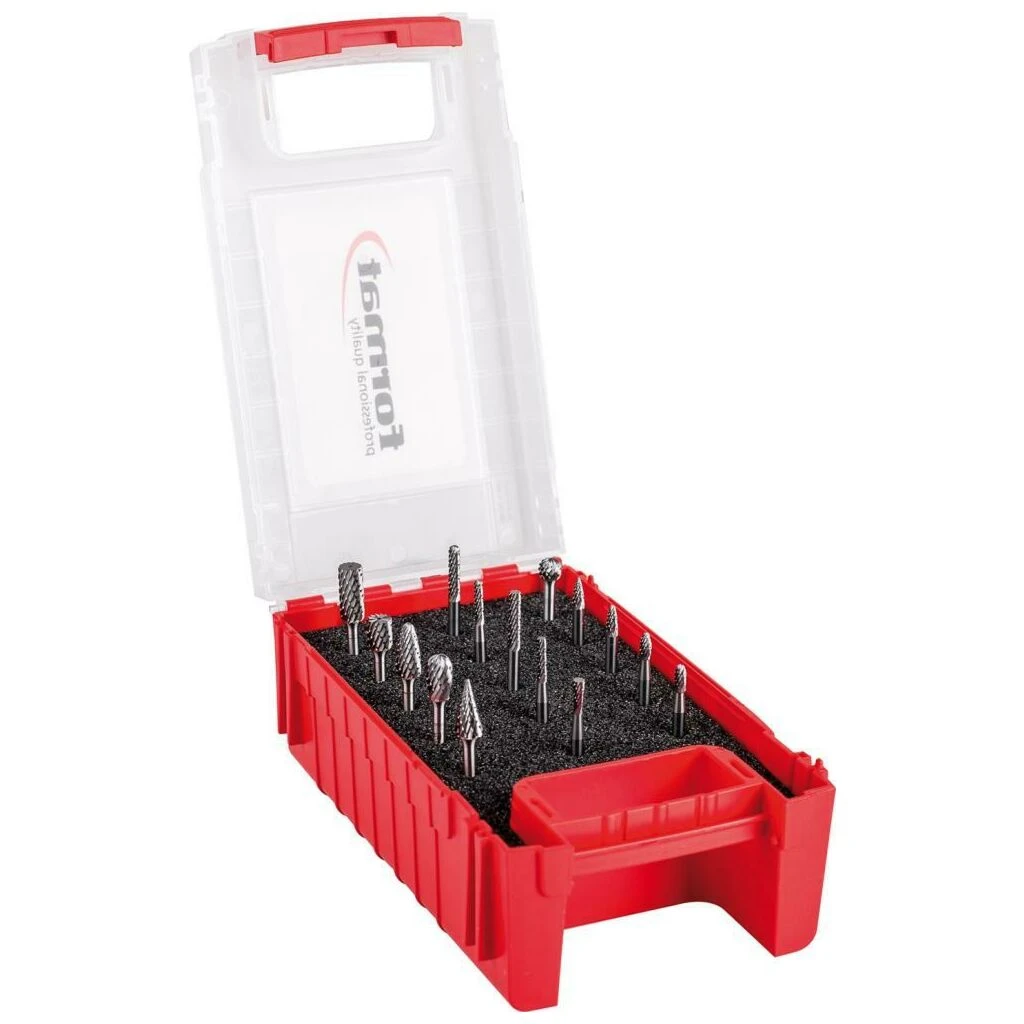 FORMAT Kleinfrässtift-Satz HM C 3mm 15-teilig 3 FORMAT Kleinfrässtift-Satz HM C 3mm 15-teilig