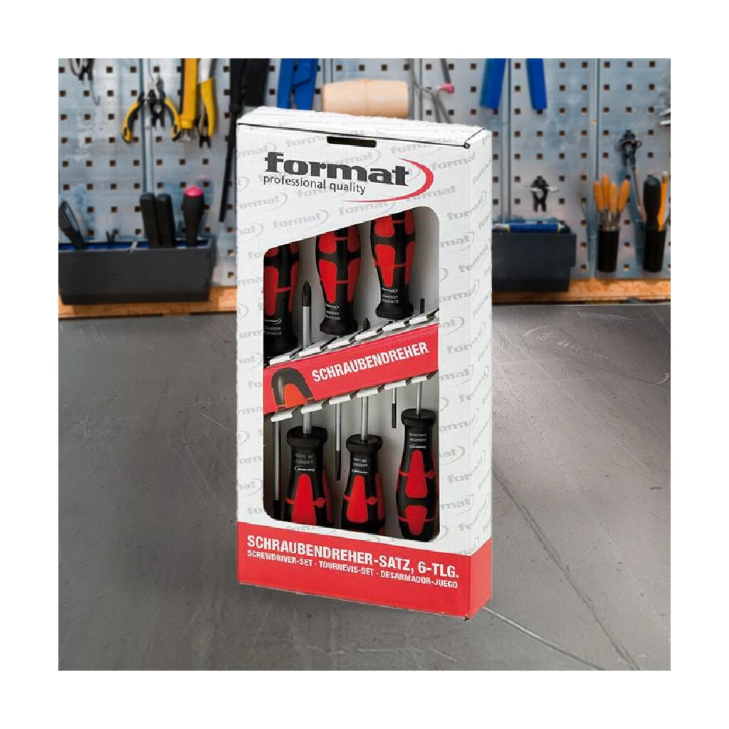 FORMAT Schraubendreher-Satz, Sechskantklinge(6354) 4 FORMAT Schraubendreher-Satz, Sechskantklinge(6354) – Bild 2