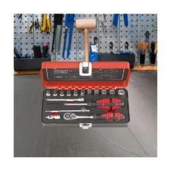 FORMAT Steckschlüsselsatz 1/4" / 16tlg. -Schweißgeräte Rabatt pre122473 ki werkbank 711809