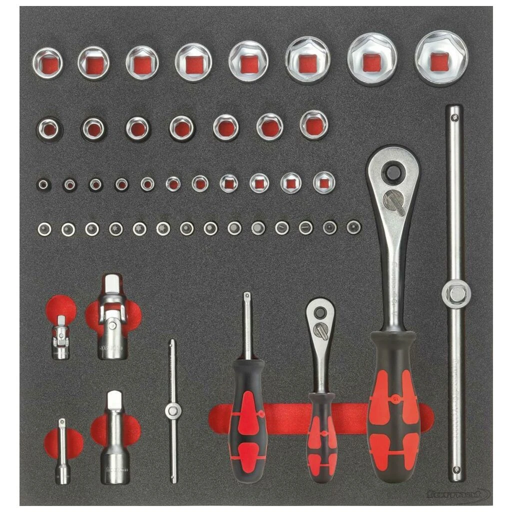 FORMAT Werkzeugmodul Steckschlüssel 1/4+1/2" 2/3. 3 FORMAT Werkzeugmodul Steckschlüssel 1/4+1/2" 2/3.