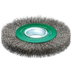 LESSMANNRundbürste, Rostfreier Stahldraht V4A (1.4401), Gewellt