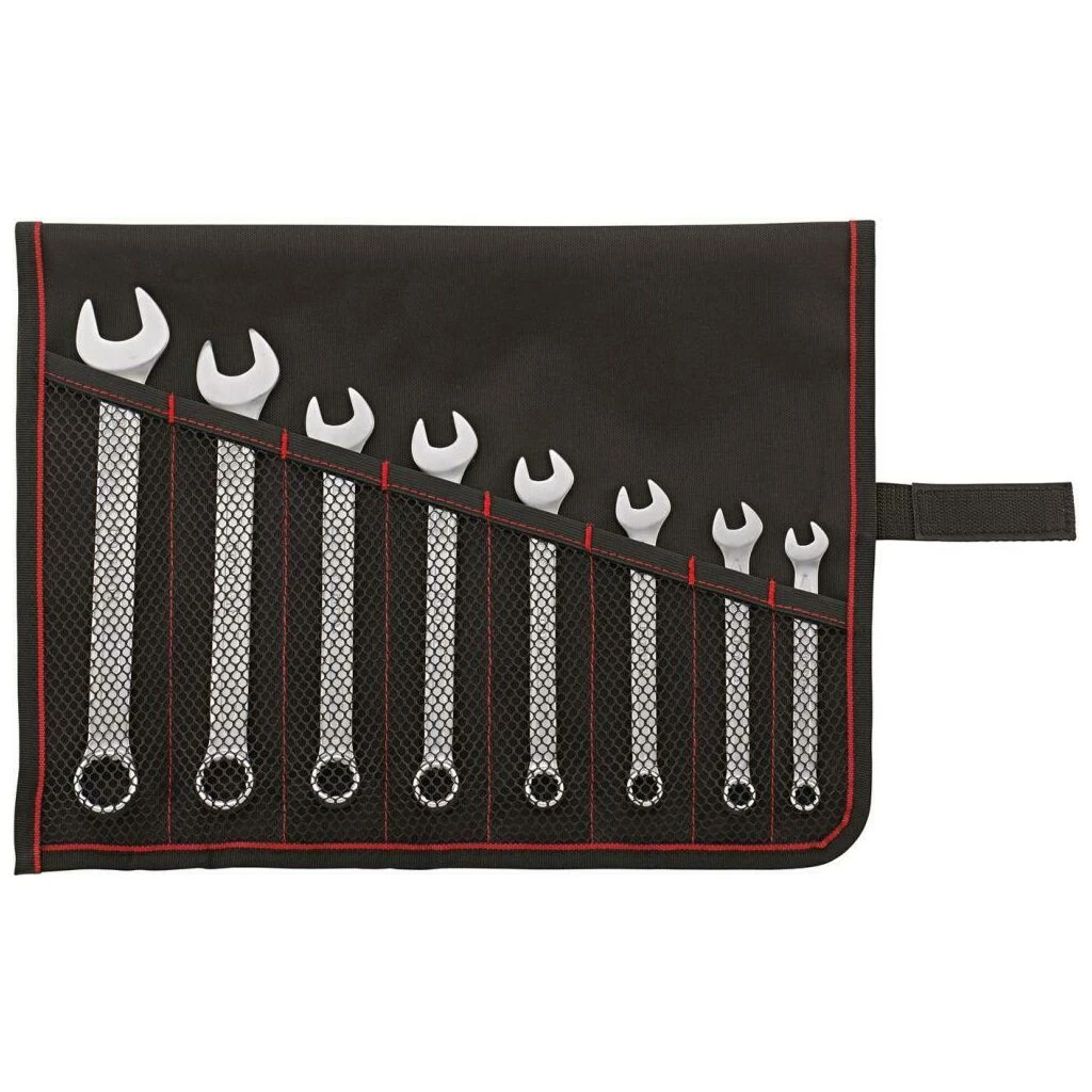 FORMAT Ringmaulschlüssel-Satz DIN3113A 8-teilig, In Rolltasche, 8-19mm 3 FORMAT Ringmaulschlüssel-Satz DIN3113A 8-teilig, In Rolltasche, 8-19mm