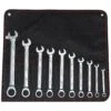 FORMAT Ratschenschlüssel-Satz 10-teilig, 8-24mm, Rolltasche
