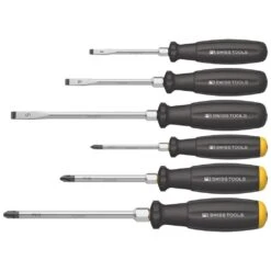 PB SWISS TOOLS Schraubendreher-Satz 6-teilig Schlitz/PH