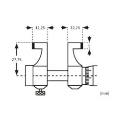 FORTISInnenmessschraube, Mit Messschnabel -Schweißgeräte Rabatt pre228109 300767