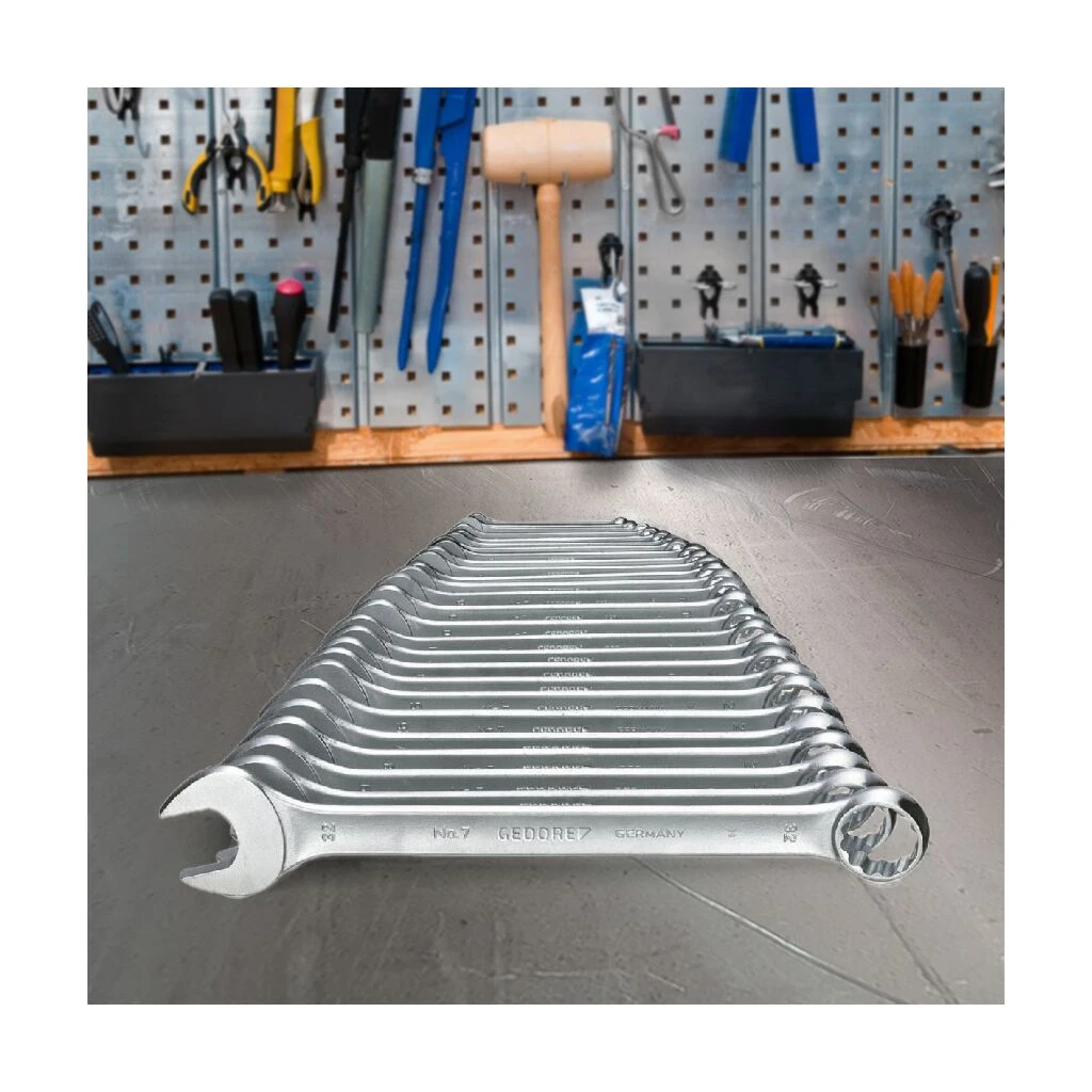 GEDORE Ring-Maulschlüssel-Satz, Nr. 7 4 GEDORE Ring-Maulschlüssel-Satz, Nr. 7 – Bild 2